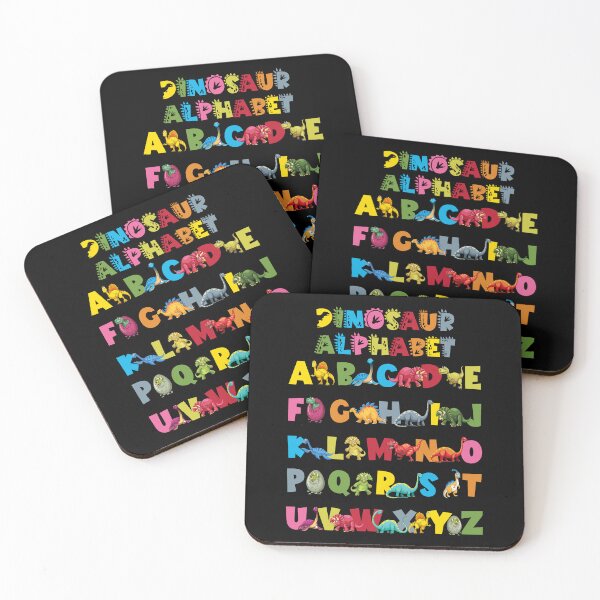 Item preview, Types Of Dinosaurs Alphabet ABC designed and sold by Blok45.