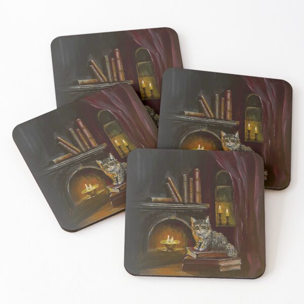 Item preview, Lucy by the fire designed and sold by RuthWilliamsArt.