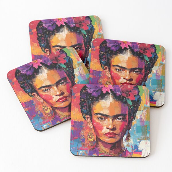 Item preview, Frida Kahlo Visionary Modern Portrait designed and sold by daila70.