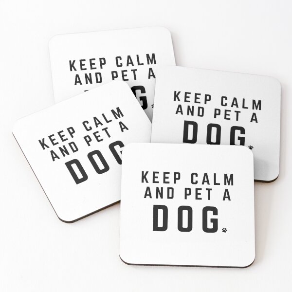 Item preview, Keep Calm and Pet a Dog designed and sold by Hello Llama.