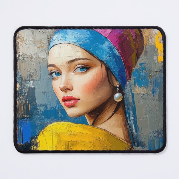 Item preview, Girl with a Pearl Earring  Modern Interpretation in Contemporary Art designed and sold by daila70.