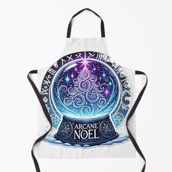 Item preview, Arcane Noel - Mystical Christmas Sticker designed and sold by WooshiArt.