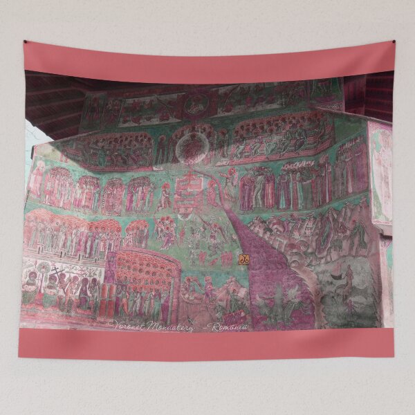 Item preview, "Voronet Church Romania - Heaven and Hell" Photography by Alice CCI designed and sold by VanyssaGraphics.