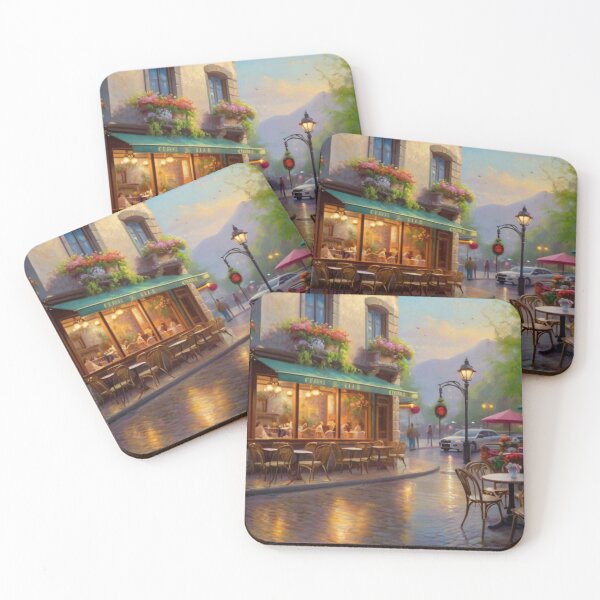 Item preview, Springtime Serenity at the Corner Café designed and sold by BlareBlare.