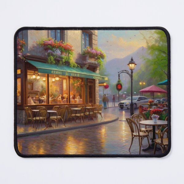 Item preview, Springtime Serenity at the Corner Café designed and sold by BlareBlare.