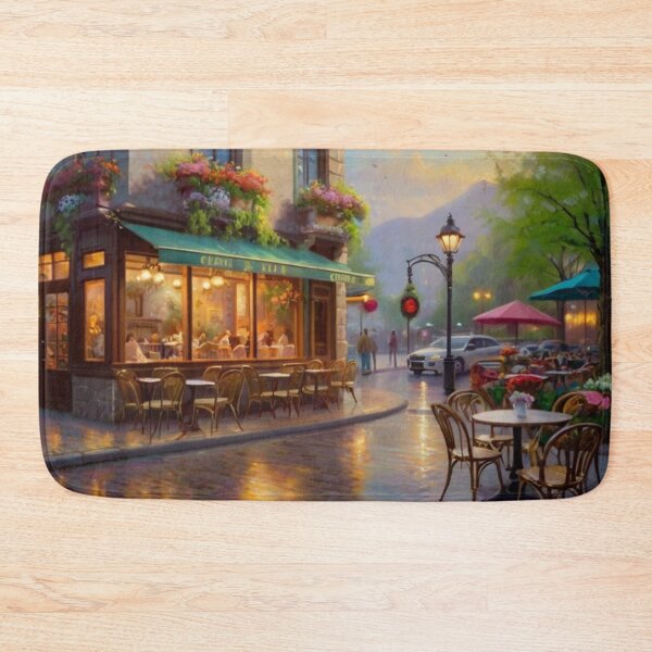 Item preview, Springtime Serenity at the Corner Café designed and sold by BlareBlare.