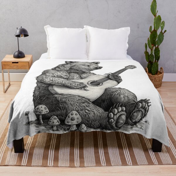 Item preview, Oso tocando la guitarra designed and sold by SpendieSellers.