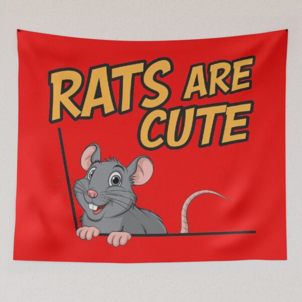 Item preview, Rats are cute designed and sold by 123ks.