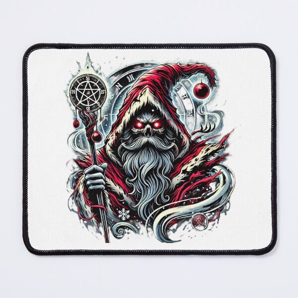 Item preview, Arcane Santa - The Dark Wizard of Christmas designed and sold by WooshiArt.
