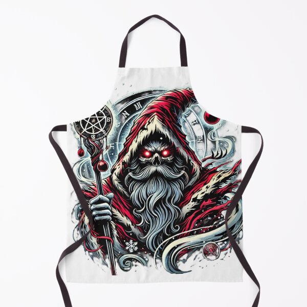 Item preview, Arcane Santa - The Dark Wizard of Christmas designed and sold by WooshiArt.