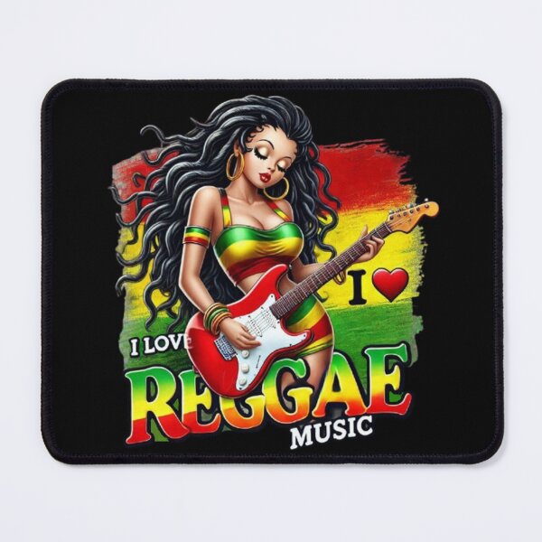 Item preview, "I LOVE REGGAE MUSIC" designed and sold by CHRIST5000.