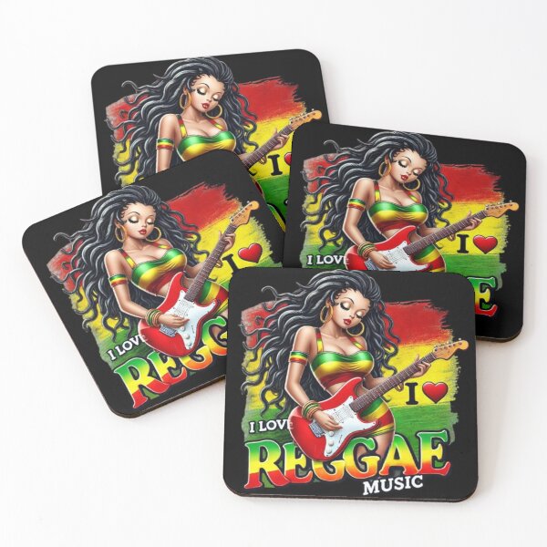 Item preview, "I LOVE REGGAE MUSIC" designed and sold by CHRIST5000.