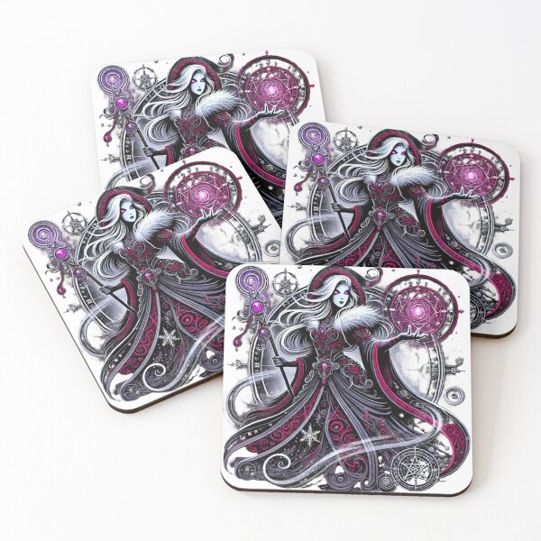 Item preview, Arcane Mrs. Claus - Enchantress of the Holidays designed and sold by WooshiArt.