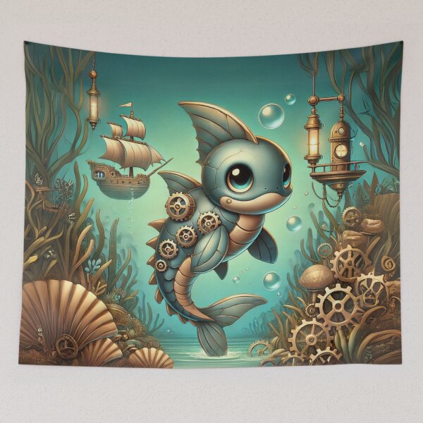 Item preview, Steampunk Liopleurodon designed and sold by Sillytoe.