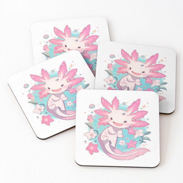 Item preview, Cute happy axolotl designed and sold by SMARTKIT  DESIGNAGENCY.