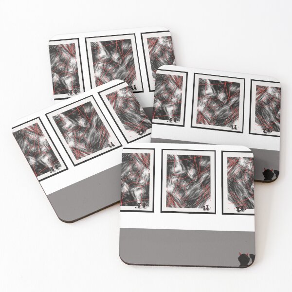 Item preview, Cats in an art gallery  designed and sold by LeraKirci.