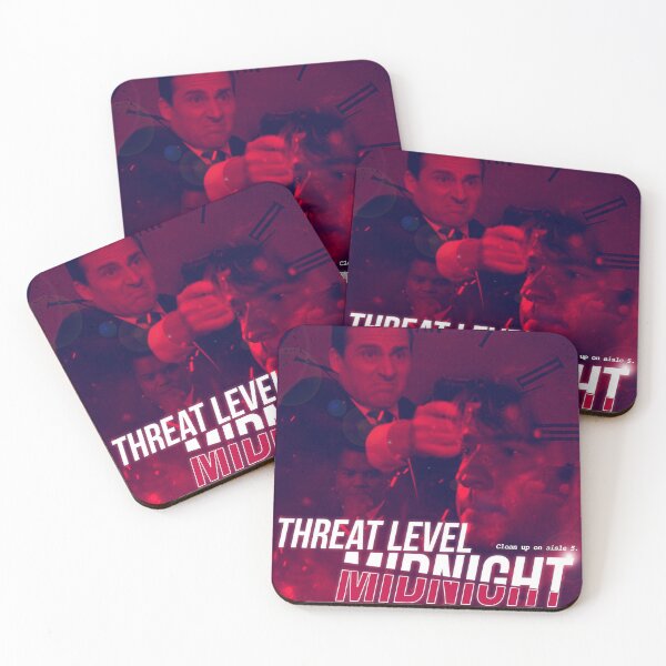 Item preview, Threat Level Midnight designed and sold by Flakey-.