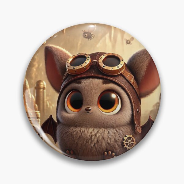 Item preview, Steampunk Little Brown Bat designed and sold by Sillytoe.