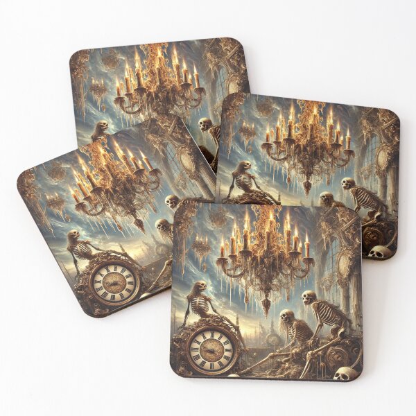 Item preview, Baroque Macabre Elegance - Portrait Masterpiece designed and sold by WooshiArt.