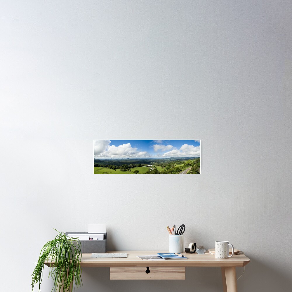 Glass House Mountains Poster