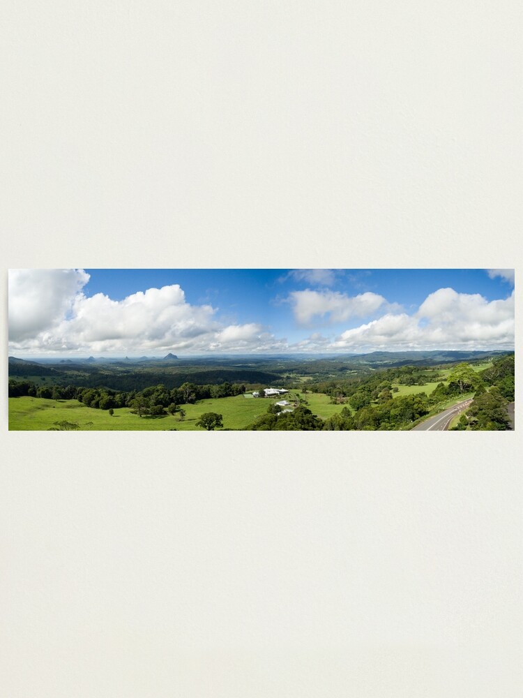 Alternate view of Glass House Mountains Photographic Print