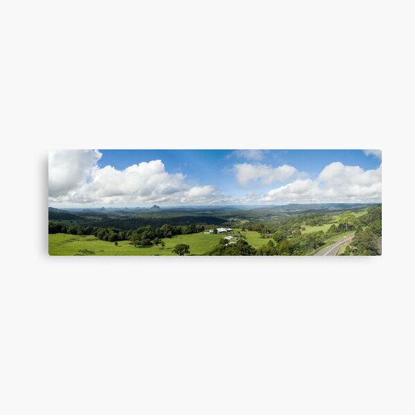Glass House Mountains Metal Print