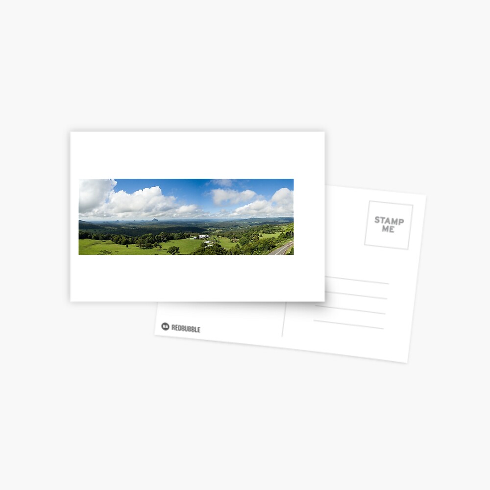 Glass House Mountains Postcard