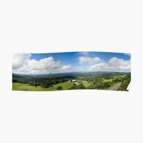 Glass House Mountains Poster