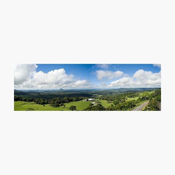 Glass House Mountains Photographic Print