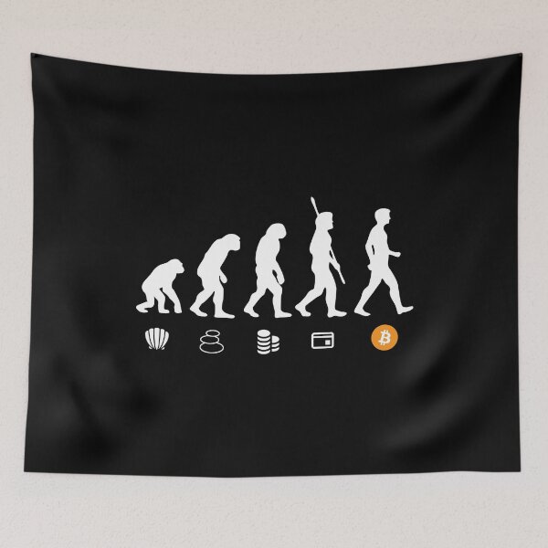 Item preview, Bitcoin Evolution Crypto Payment Design Blockchain XRP Currency designed and sold by w1ckerman.