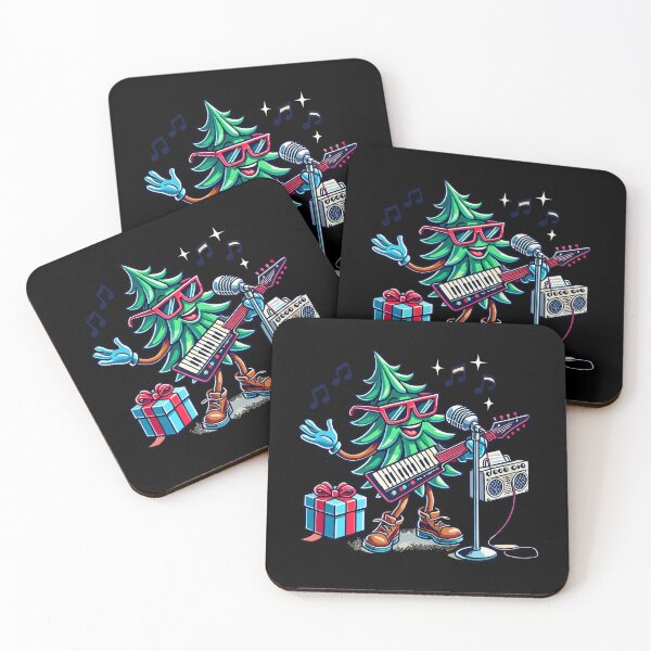 Item preview, Christmas Retro Christmas Tree Music designed and sold by LuminOrb.