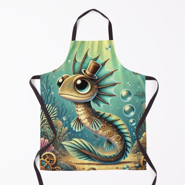 Item preview, Steampunk Lizardfish designed and sold by Sillytoe.