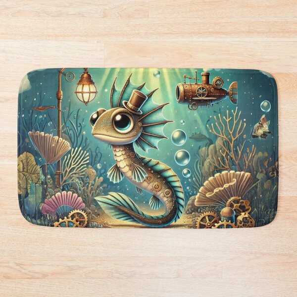 Item preview, Steampunk Lizardfish designed and sold by Sillytoe.