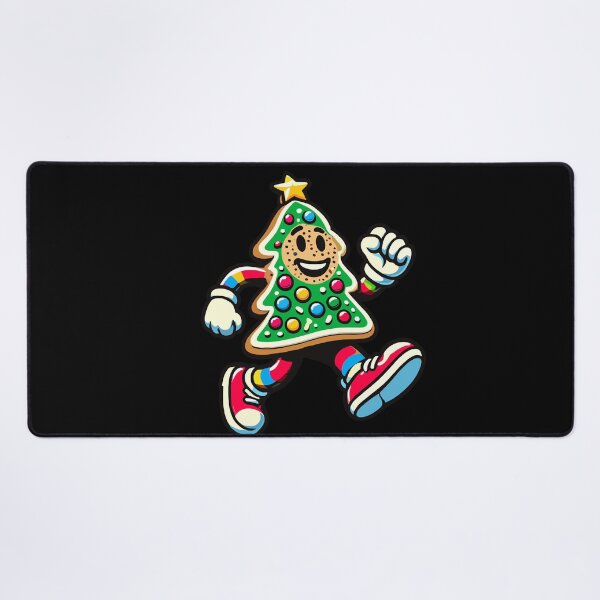 Item preview, Happy Gingerbread Tree Running designed and sold by LuminOrb.