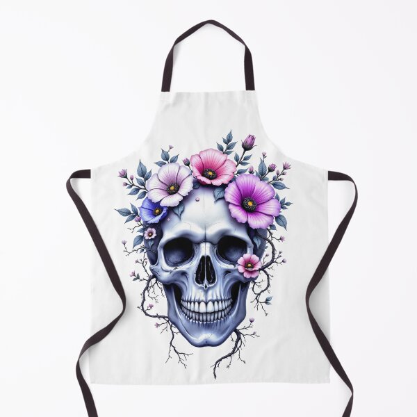 Item preview, Blooming Skull designed and sold by ArtVibesX.