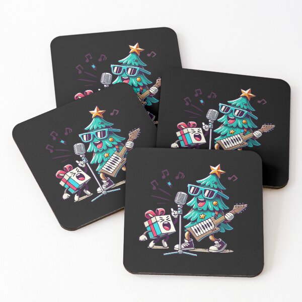 Item preview, Christmas Retro Vintage Tree Rocks designed and sold by LuminOrb.