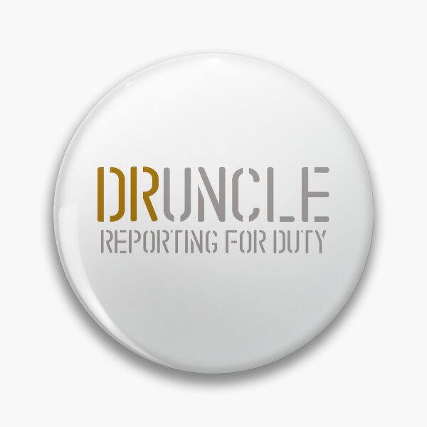 Item preview, Drunk uncle - druncle - reporting for duty designed and sold by Rlyehinmate.