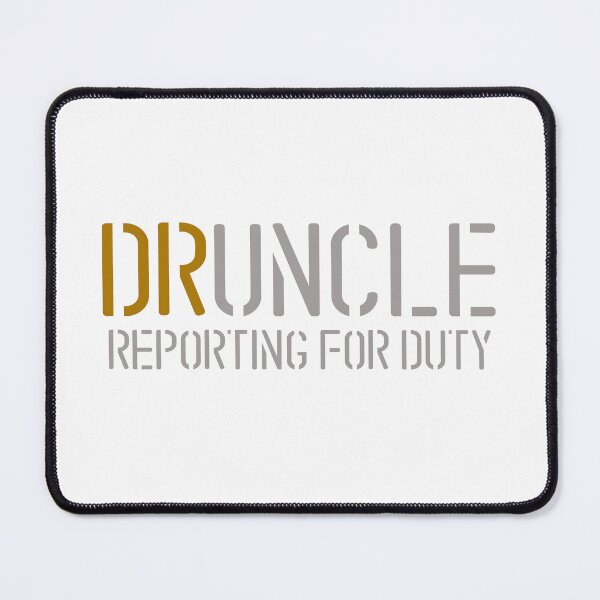 Item preview, Drunk uncle - druncle - reporting for duty designed and sold by Rlyehinmate.