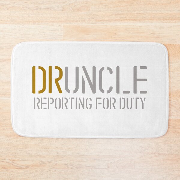 Item preview, Drunk uncle - druncle - reporting for duty designed and sold by Rlyehinmate.