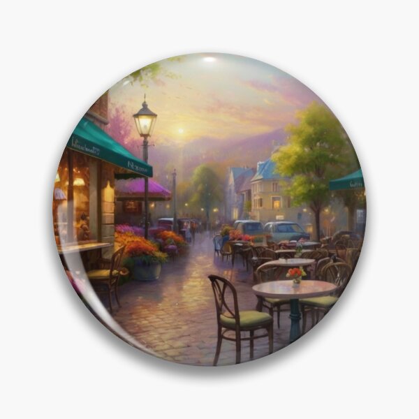 Item preview, Pastel Hues and Café Views in Spring designed and sold by BlareBlare.