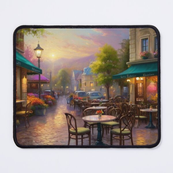 Item preview, Pastel Hues and Café Views in Spring designed and sold by BlareBlare.