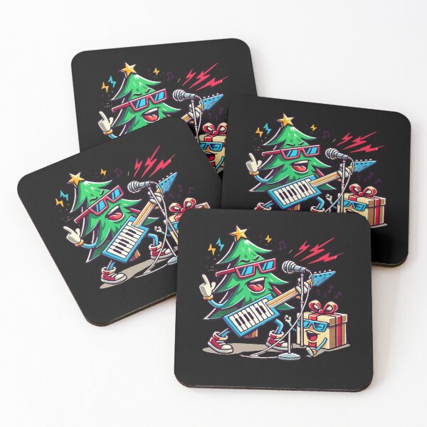 Item preview, Christmas Retro Rocking Fir designed and sold by LuminOrb.