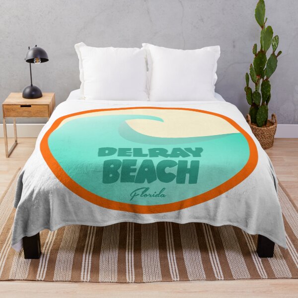 Item preview, Delray Beach Florida Retro designed and sold by bivenart.