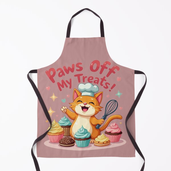 Item preview, Cat (Paws Off My Treats!) designed and sold by PattaZone.