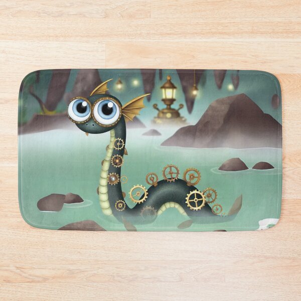 Item preview, Steampunk Loch Ness Monster designed and sold by Sillytoe.