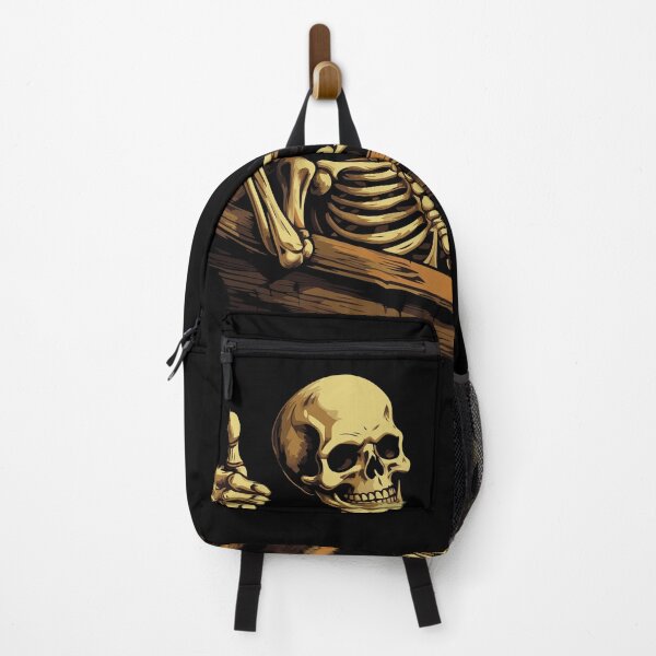 Item preview, Day of the Dead Skeleton Artwork - Trendy Halloween Gift designed and sold by DrawHandArt.