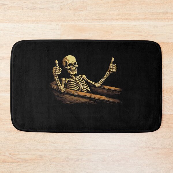 Item preview, Day of the Dead Skeleton Artwork - Trendy Halloween Gift designed and sold by DrawHandArt.