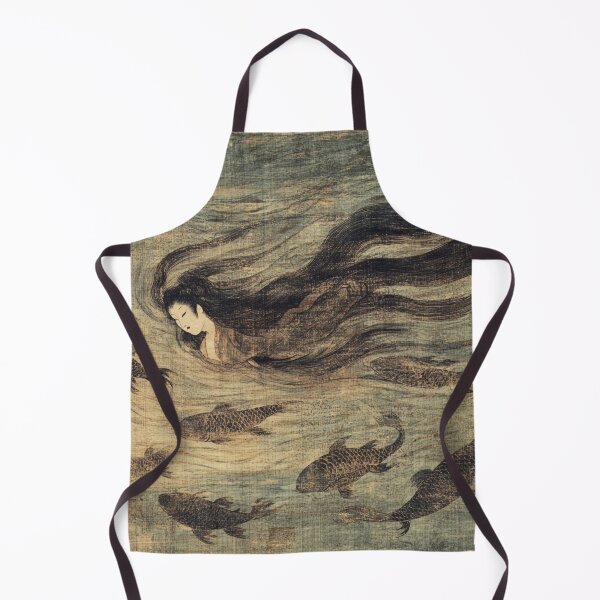 Item preview, Hokusai-Ningyo (Mermaid) designed and sold by edisonnn.