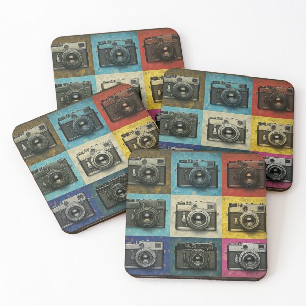 Item preview, Colorful vintage cameras designed and sold by TopSprint.