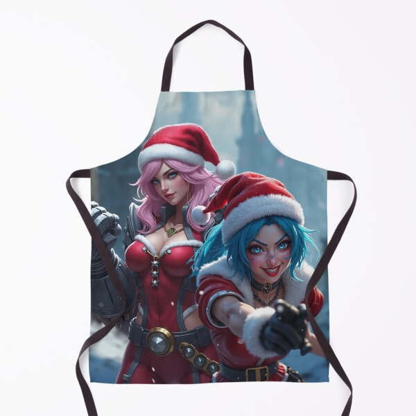 Item preview, Christmas Cyberpunk Sisters designed and sold by InkdGraphix.